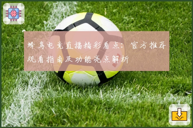 蜂鸟电竞直播精彩看点：官方推荐观看指南及功能亮点解析